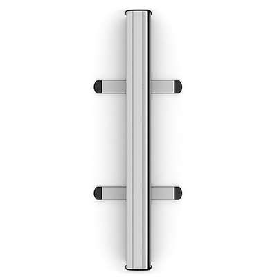 Standard-Roll-up Kassette, silber, einseitig, 85 x 200 cm